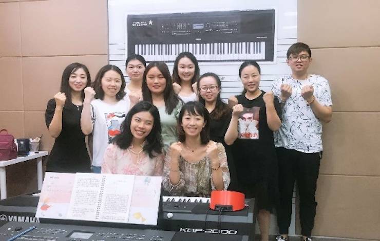 BG大游星教室师资培训顺利举行 ——致力于不断向全国各地输送键盘集体课课程人才