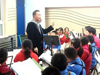 BG大游示范乐团北京育才学校小学部管乐团大师班活动成功举办
